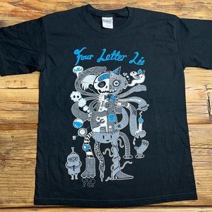 Four Letter Lie Dead Stock Band Tee Shirt